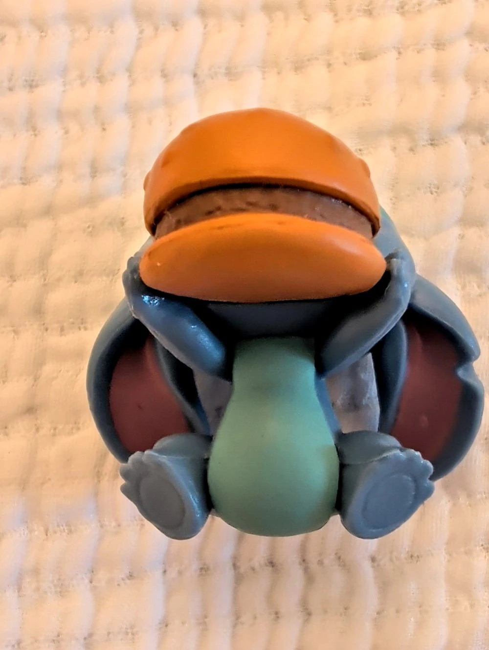 Disney Stitch Collectible Mini Figure - Burger Series Blue & Orange - Picture 2 of 4